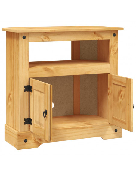 Tavolo Console in Pino Messicano Corona Range 80x43x78 cm