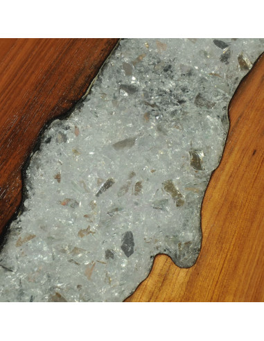 Tavolo Consolle in Teak 100x35x75 cm