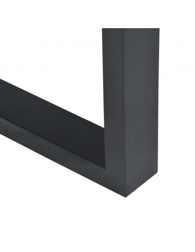 Tavolo Consolle in Teak 100x35x75 cm