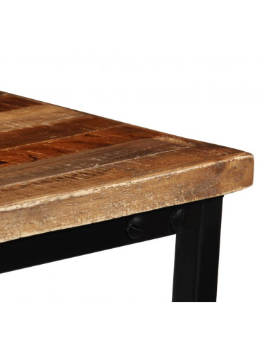 Tavolo Consolle in Legno Massello di Teak 90x30x76 cm
