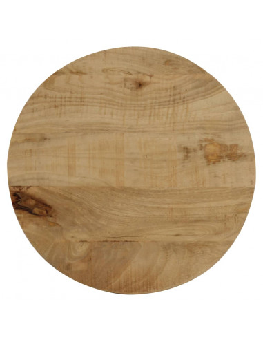 Tavolino di Servizio in Legno Massello di Mango 40x50 cm