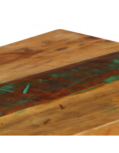 Tavolo Consolle 120x35x76 cm Legno Massello di Recupero