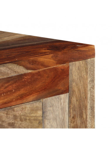 Tavolo Consolle con 3 Cassetti 120x30x75 cm Legno di Sheesham