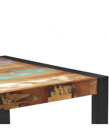 Tavolo Consolle 110x35x76 cm in Legno Massello di Recupero