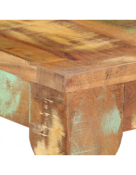 Tavolo Consolle 110x40x76 cm in Legno Massello di Recupero