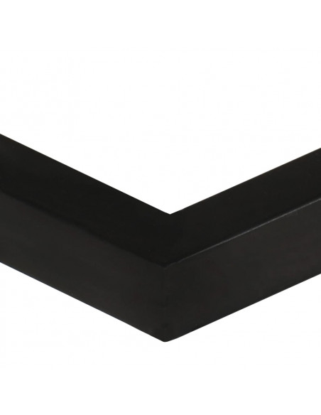 Tavolino Laterale a Forma di U 45x30x61 cm in Legno di Recupero