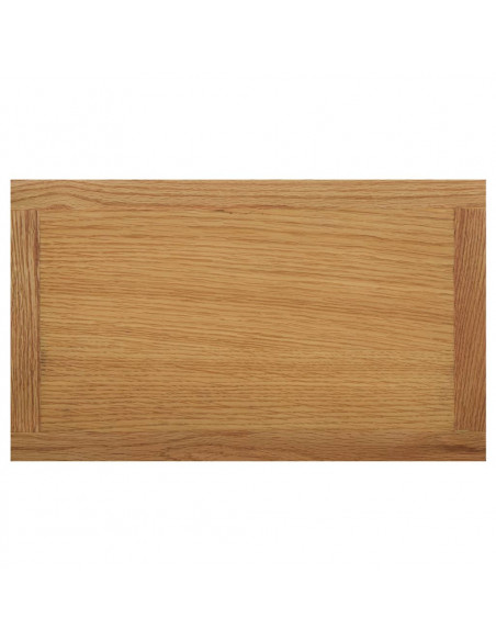 Tavolino con Portariviste 45x27x42 cm Massello di Rovere