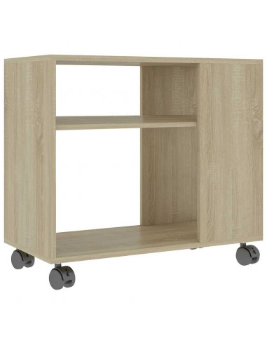 Tavolino da Salotto Rovere Sonoma 70x35x55 cm Legno Multistrato