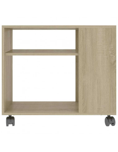 Tavolino da Salotto Rovere Sonoma 70x35x55 cm Legno Multistrato