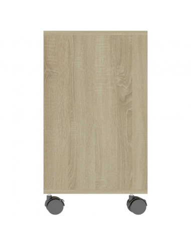 Tavolino da Salotto Rovere Sonoma 70x35x55 cm Legno Multistrato