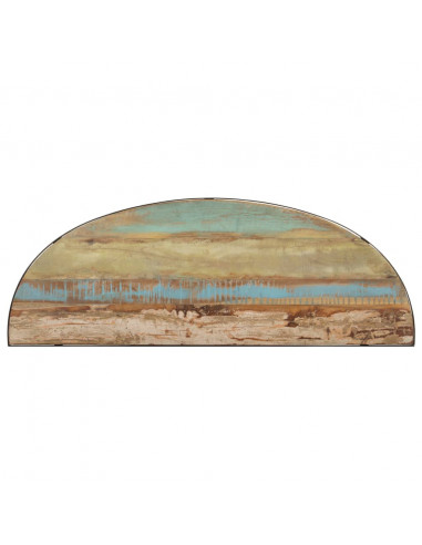 Tavolino Laterale 110x40x77 cm in Legno Massello di Recupero