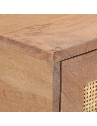 Tavolo Consolle 100x35x76 cm in Legno Massello di Mango