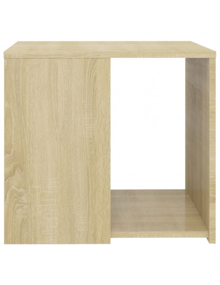 Tavolino Rovere Sonoma 50x50x45 cm in Legno Multistrato