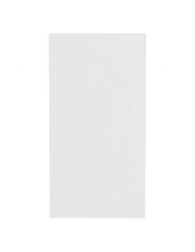 Tavolino Bianco 50x26x50 cm in Legno Multistrato