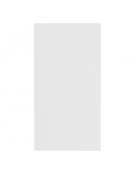 Tavolino Bianco 50x26x50 cm in Legno Multistrato