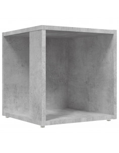 Tavolino Grigio Cemento 33x33x34,5 cm in Truciolato 2