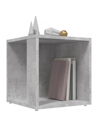 Tavolino Grigio Cemento 33x33x34,5 cm in Truciolato
