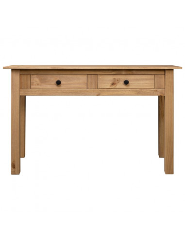Tavolo Consolle 110x40x72 cm Legno Massello Pino Panama Range