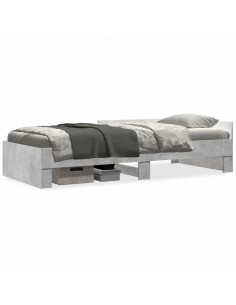 Giroletto Grigio Cemento 75x190 cm in Legno Multistrato 2