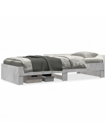 Giroletto Grigio Cemento 75x190 cm in Legno Multistrato