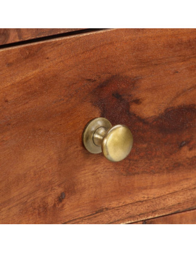 Tavolo Consolle 100x35x76 cm in Legno Massello d'Acacia