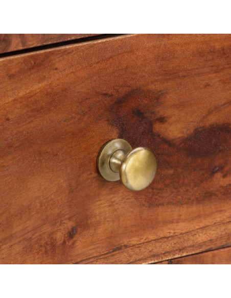 Tavolo Consolle 100x35x76 cm in Legno Massello d'Acacia