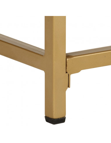 Tavolo Consolle 100x35x76 cm in Legno Massello d'Acacia