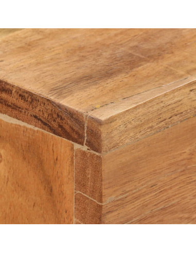 Tavolo Consolle 120x30x75 cm in Legno Massello di Acacia