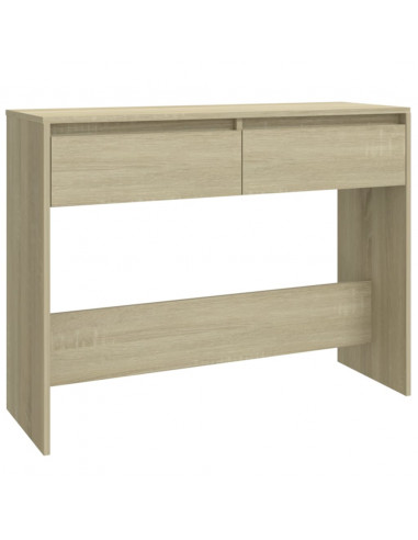 Tavolo Consolle Rovere Sonoma 100x35x76,5 cm in Truciolato