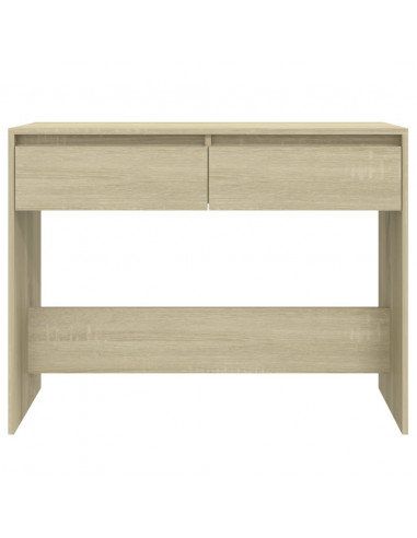 Tavolo Consolle Rovere Sonoma 100x35x76,5 cm in Truciolato