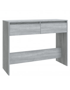 Tavolo Consolle Grigio Sonoma 100x35x76,5 cm in Truciolato 2
