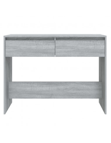 Tavolo Consolle Grigio Sonoma 100x35x76,5 cm in Truciolato
