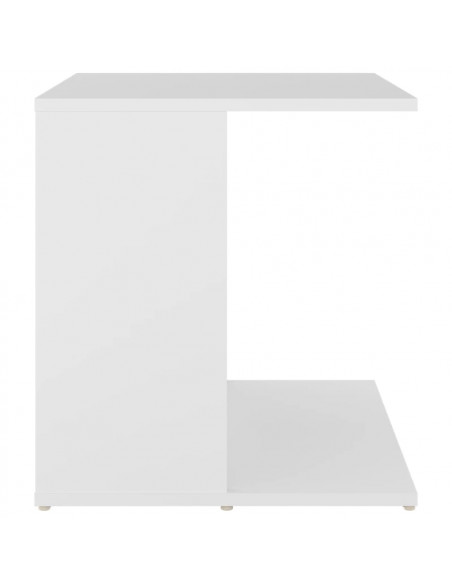 Tavolino Bianco 45x45x48 cm in Legno Multistrato