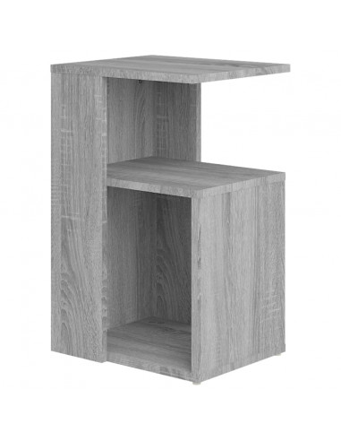 Tavolino da Salotto Grigio Sonoma 36x30x56 cm Legno Multistrato