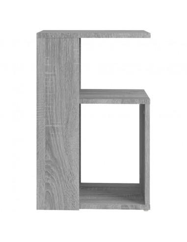 Tavolino da Salotto Grigio Sonoma 36x30x56 cm Legno Multistrato