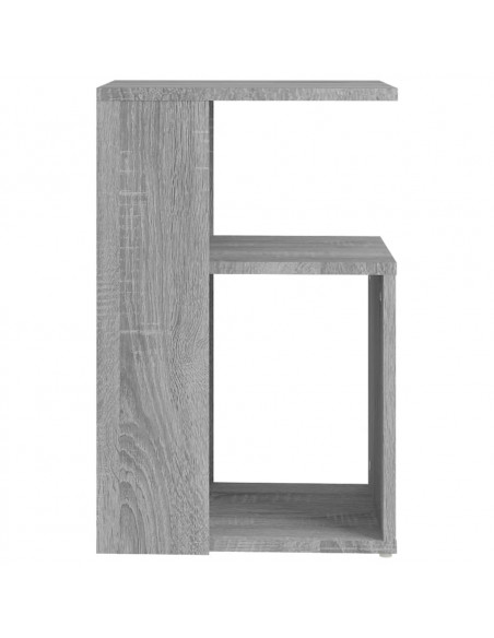 Tavolino da Salotto Grigio Sonoma 36x30x56 cm Legno Multistrato