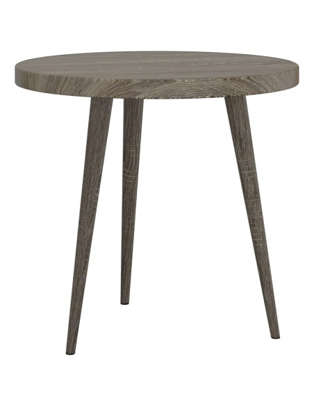 Set di Tavolini 3 pz Grigi in MDF e Ferro