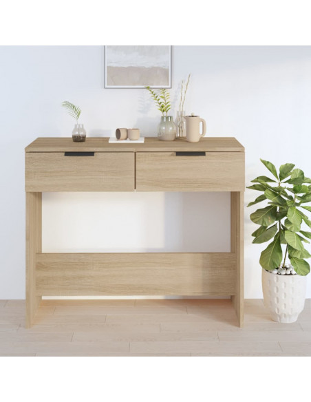 Tavolino da Salotto Rovere Sonoma 90x36x75 cm Legno Multistrato