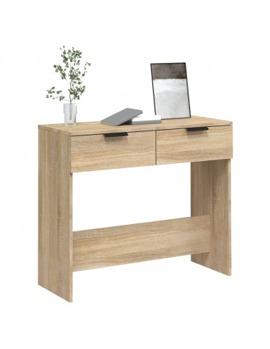 Tavolino da Salotto Rovere Sonoma 90x36x75 cm Legno Multistrato