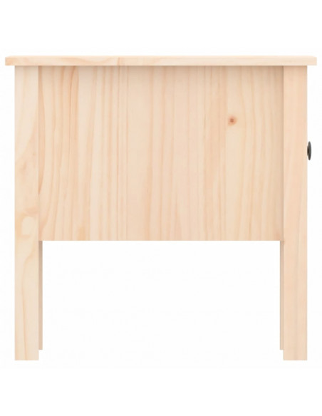 Tavolini 2 pz 50x50x49 cm Legno Massello di Pino