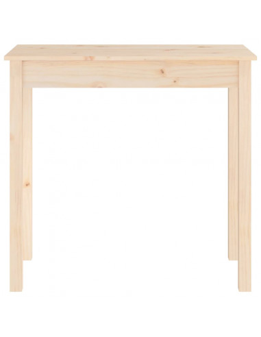 Tavolo Consolle 80x40x75 cm in Legno Massello di Pino