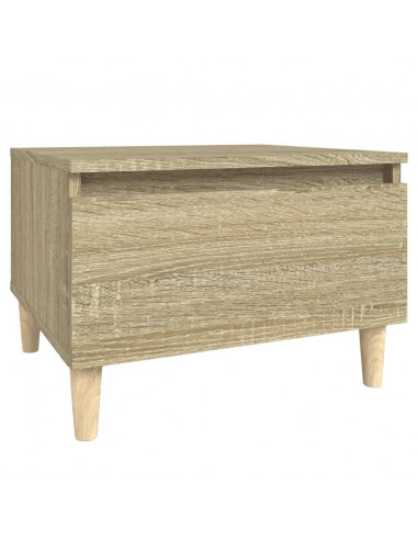 Tavolini 2pz Rovere Sonoma 50x46x35 cm in Legno Multistrato