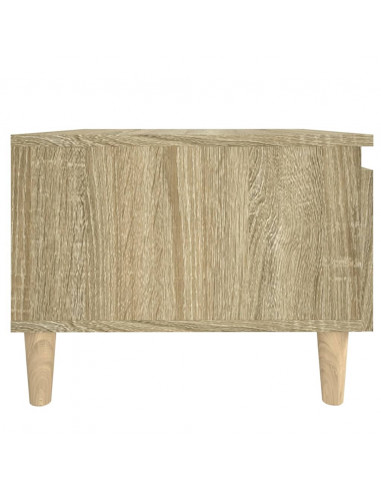 Tavolini 2pz Rovere Sonoma 50x46x35 cm in Legno Multistrato