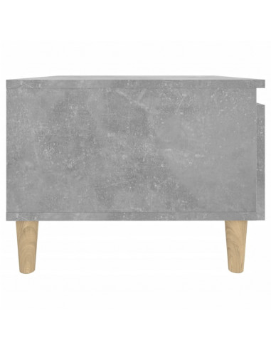 Tavolini 2pz Grigio Cemento 50x46x35 cm in Legno Multistrato