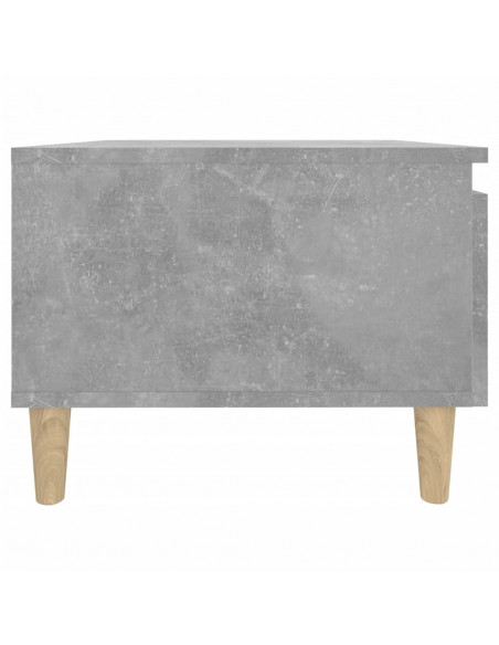 Tavolini 2pz Grigio Cemento 50x46x35 cm in Legno Multistrato