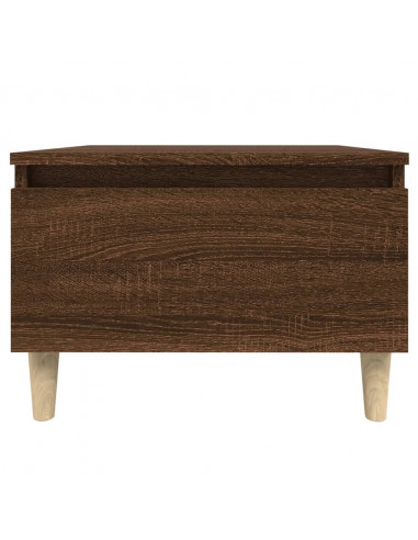 Tavolini 2pz Rovere Marrone 50x46x35cm in Legno Multistrato