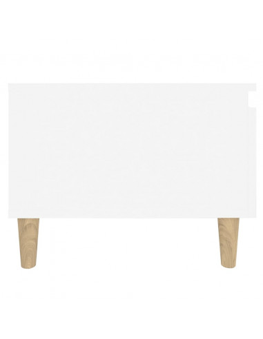 Tavolini Bianchi 2pz 50x46x35 cm in Legno Multistrato