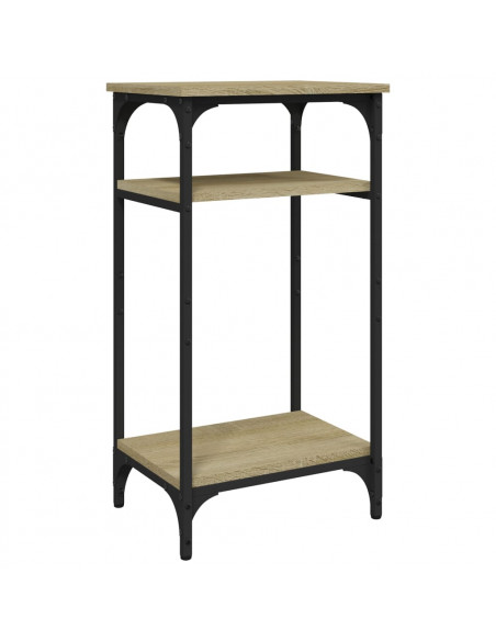 Tavolino Rovere Sonoma 40x30x75 cm in Legno Multistrato