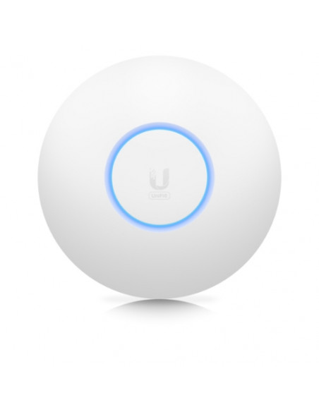 WIRELESS ACCESS POINT UBIQUITI UNIFI U6-Enterprise 2.4/5/6 GHz 4X4 MIMO 2.5GbE uplink, 600+ devices