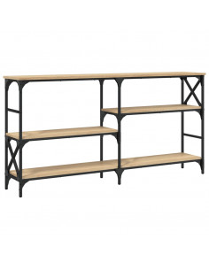 Tavolo Consolle Rovere Sonoma 150x29x76,5 cm Legno Multistrato 2